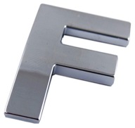 T7J09 ZNAK PÍSMENO PÍSMENO ČÍSLO ČÍSLA CHROME F
