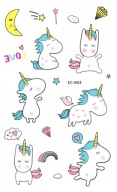 Umývateľné tetovanie pre deti UNICORN EC653