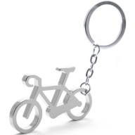 Kľúčenka BIKE, strieborná