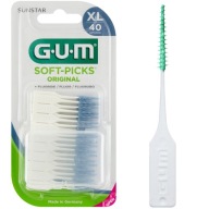 SUNSTAR GUM SOFT-PICKS ORIGINÁLNE MEDZIZUBNÉ KEFKY 40 KS XL KEFEK
