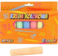 HRUBÁ FAREBNÁ ŠKOLSKÁ KRIEDA 8 ks 3177