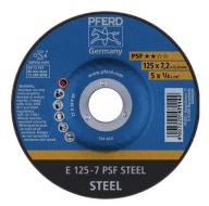 BRÚSNY KOTÚČ PFERD KOVOVÝ OCEĽ PS-FORTE 125x7 mm