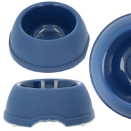 Plastová miska pre psov S, 0,38L, námornícka modrá, priem 17 cm,