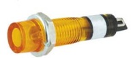 Signálna žiarovka 220V žltá, priemer otvoru. 10 mm