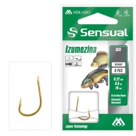 Hotové VIAZANÉ HÁČKY Izumezina MIKADO náväzec 0,22mm / háčik 4