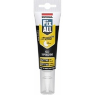 Montážne lepidlo Soudal Fix All Turbo 125 ml biele elastické 145955