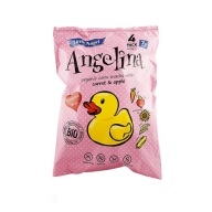 ANGELINA ECO KUKURICIA DRVÁ MRKVOVÁ JABLKO BIO BEZLEPKU 4x15g