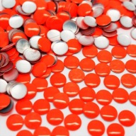 Termokovové trysky 4mm oranžové 100 kusov