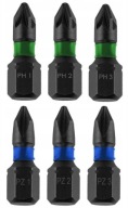 Hrot BIT PH1 PH2 PH3 PZ1 PZ2 PZ3 25mm