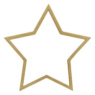 Star Ring Base Lapač snov Macrame 30 cm 1 ks