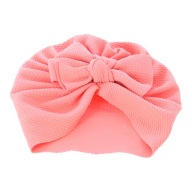 Detský turban s mašľou, dievčenská čiapočka