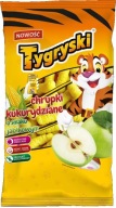 TBM Tigers Corn Crisps s príchuťou jablko 70g