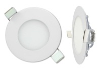 Držiak lampy SLIM LED 3W panel lampy studenej farby pre zavesený strop