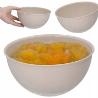 PLASTOVÁ MISKA, okrúhla, 1,5 l, priemer 19 cm, ideálna do kuchyne na občerstvenie a dezerty