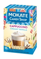 Kávový nápoj Vanilkové cappuccino s krémovou penou Cukráreň Mokate
