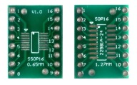 ADAPTÉR SOP16 SSOP16 TSSOP16 až DIP16