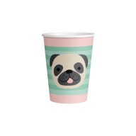 Papierové kelímky Animals Dogs and Cats 250ml, 8 ks.
