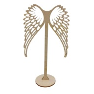 Angel wings veľká základňa makramé stojana 13x30cm