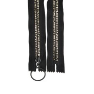 Nerozopínateľný zips 16cm čierny