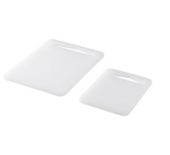 IKEA LEGITIM Dosky na krájanie, 2 ks, biele