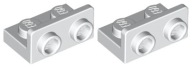 LEGO Pł. Zlomené 1x2-1x2 Biele (99780/6070698) x2