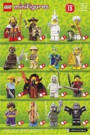 LEGO 71008 MINIFIGURES 13 ZOZNAM NÁVODOV NOVINKA