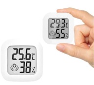 SPOĽAHLIVÝ ELEKTRONICKÝ TEPLOMER DIGITÁLNY IZBOVÝ HYGROMETER METEOSTANICA