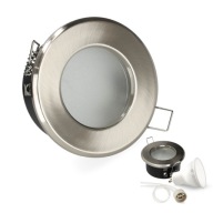 Sada halogénového svietidla LUMO11 matný chróm + LED GU10 5W neutrál