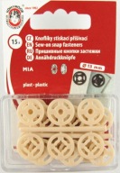 Plastové západky. 5 (13mm) kol. 1962 béžová