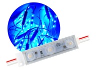 smd 2835 MODUL, objektív 12V 0,72W, MODRÁ farba