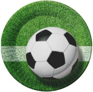 Papierové taniere FUTBAL Futbalové narodeniny FUTBALOVÁ párty GOL 6 ks