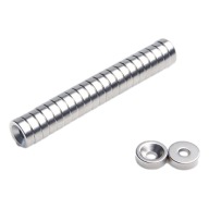 Magnet Breast MP 10x(7x3,5)x5 N38 na skrutku 10ks