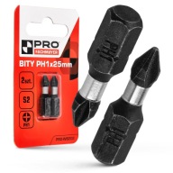 NÁRAZOVÉ HROTY NÁRAZOVÝ BIT SILNÝ SKRUTKOVACÍ BIT PH1 25 MM