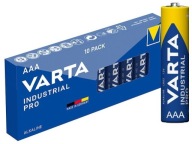 x10 VARTA AAA R3 LR3 ALKALICKÉ BATÉRIE INDUSTRIAL Pro KARTÓNOVÉ TYČKY