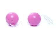Dvojité gejša guličky, fialová šnúrka lásky
