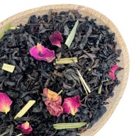 Čaj z čiernych listov EARL GREY RUŽA A CITRÓN 50g