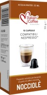 Talianska káva NOCCIOLA| Systém kapsúl Nespresso