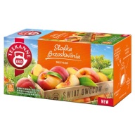 TEEKANNE SWEET PEACH ovocný čaj SWEET PEACH čaj 20 VRECKOV