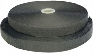 VELCRO 2cm Velcro Tape Set Strong GRAPHITE 20mm - 1m