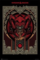 Plagát Dungeons and Dragons Handbook 61x91,5 cm