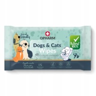 Papierové obrúsky na starostlivosť o domáce zvieratá Dogs&Cats Pet Wipes 48 ks.
