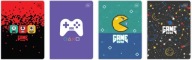 Chlapčenský zápisník A5 16k štvorcový TRENDS BOY 4 KS