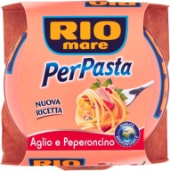 Rio Mare omáčka na cestoviny tuniak cesnak feferónky