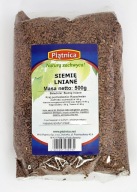 HNEDÉ ĽANOVÉ ZRNÁ 500g PIATNICA HNEDÉ ĽAN