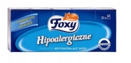 10X FOXY HYGIENICKÉ Utierky 9KS HYPOALERGÉNNE