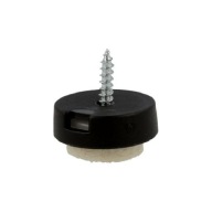 Nábytkový klzák 20mm, jemná, vymeniteľná vložka