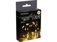 Garland GARDEN Lamps Batériové 80 LED lampy WARM WHITE - 395 cm