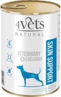 4VETS Natural Skin SUPPORT pre psov s kožnými alergiami 400g