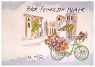 A4 biela technická podložka, 10 listov, 250g
