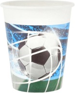 Papierové poháre Futbal Futbal 200 ml 8 ks